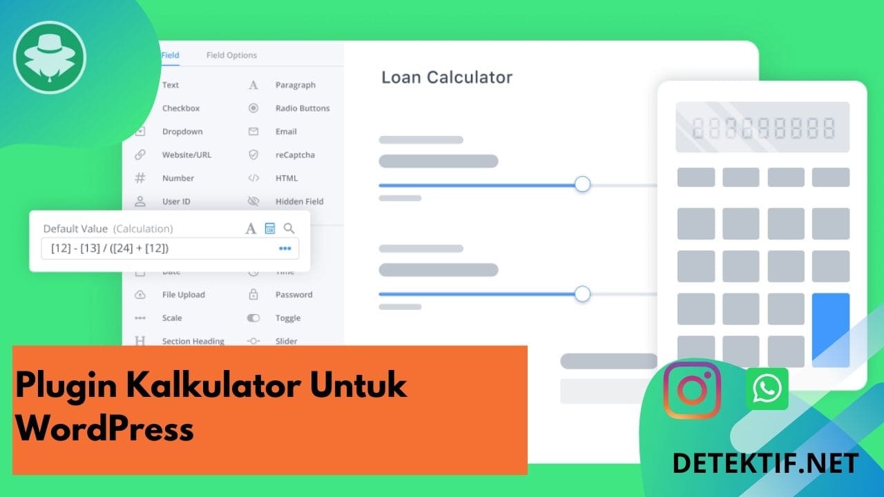 plugin kalkulator wordpress terbaik untuk semua kebutuhan