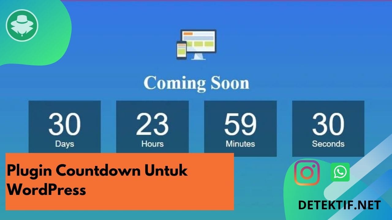 plugin countdown wordpress menambahkan penghitung waktu