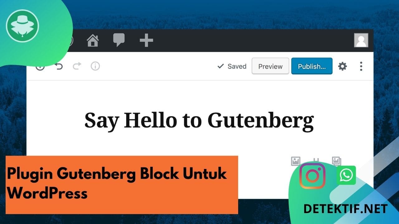 plugin gutenberg block untuk membuat website lebih dinamis