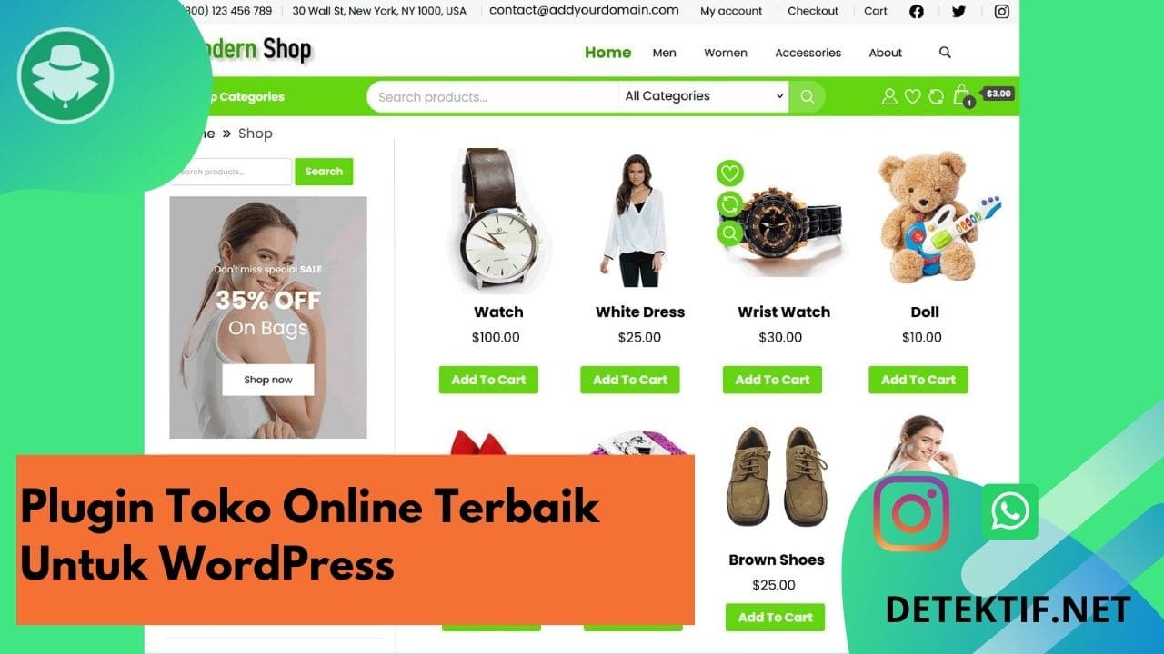 plugin terbaik wordpress yang cocok untuk toko online