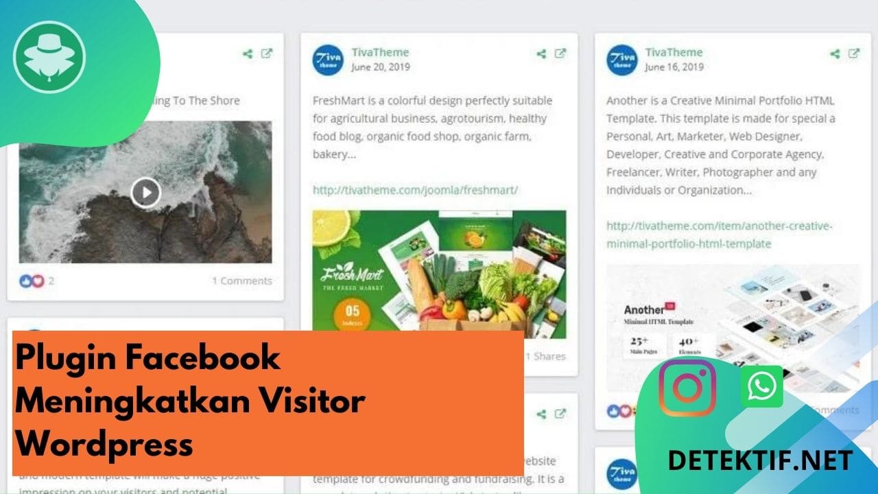 plugin integrasi facebook wordpress tingkatkan pengunjung