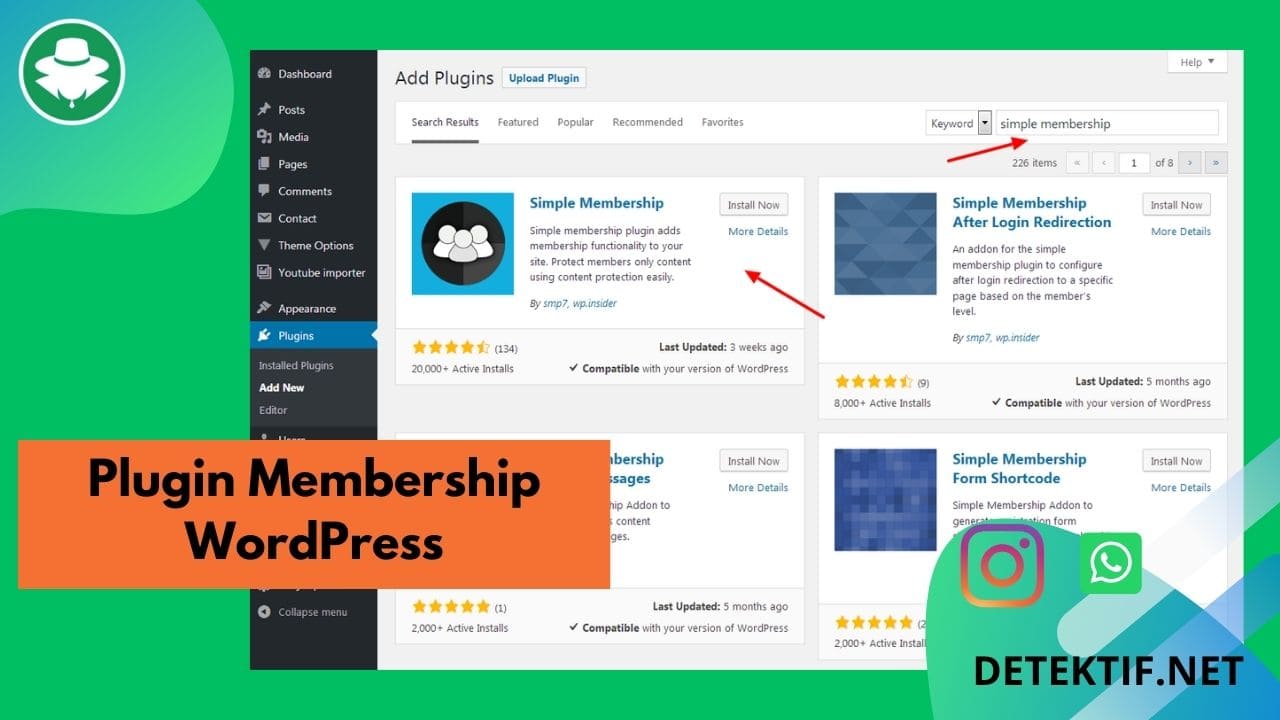 plugin wordpress membership