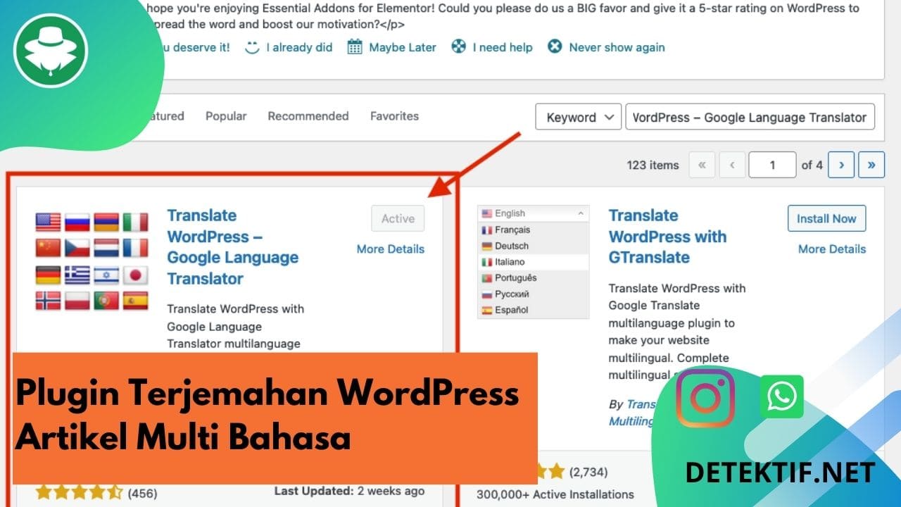 plugin wordpress untuk bikin artikel multi bahasa blog bule