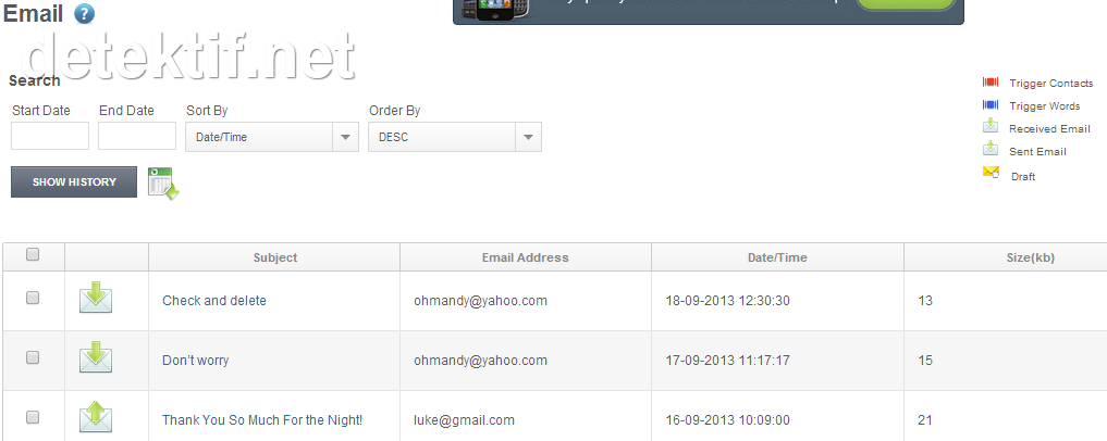 hack gmail dengan stealth genie