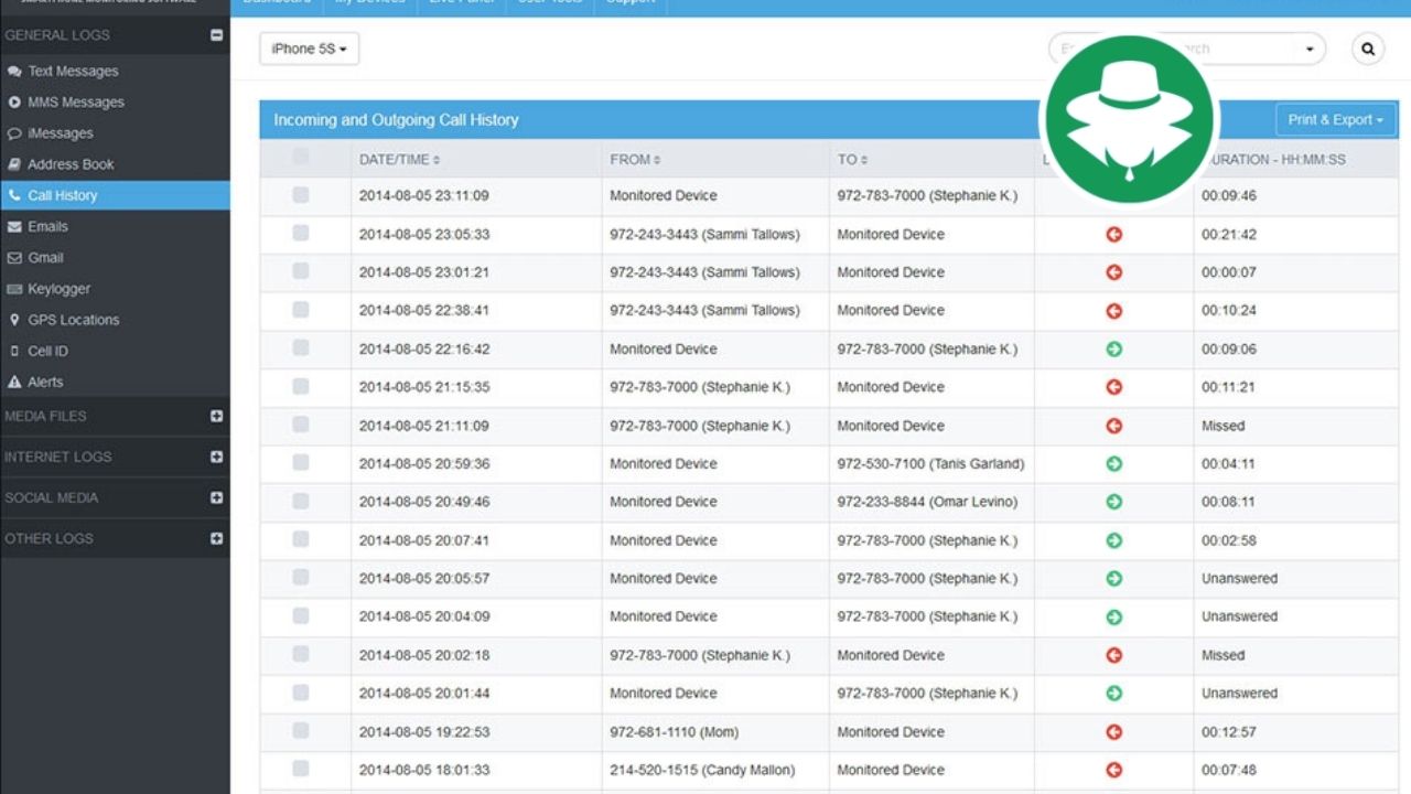 rekam panggilan telepon jarak jauh