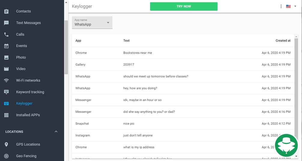 keylogger android hack kata sandi instagram